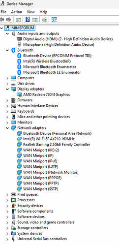 UM790 device manager