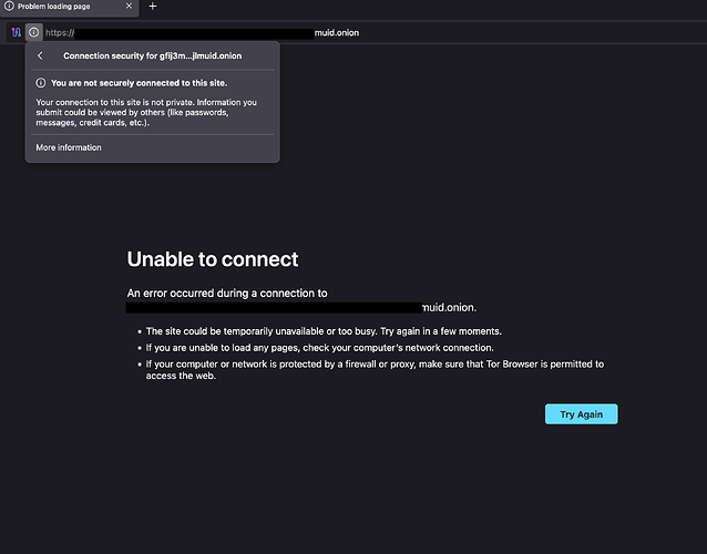 unable-to-conect